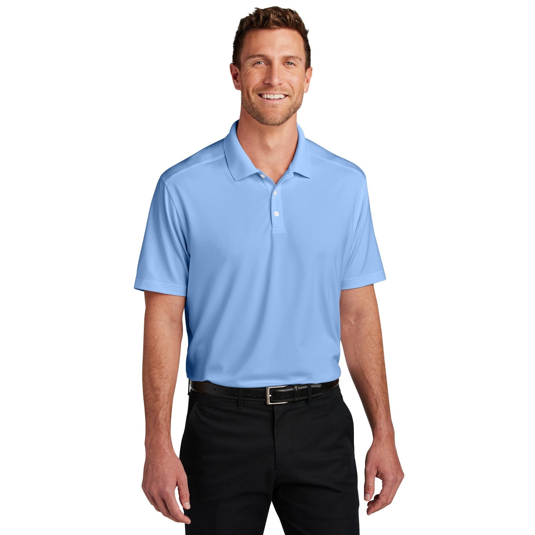 Port Authority-Port Authority® City Stretch Flat Knit Polo K683-MedTech-6